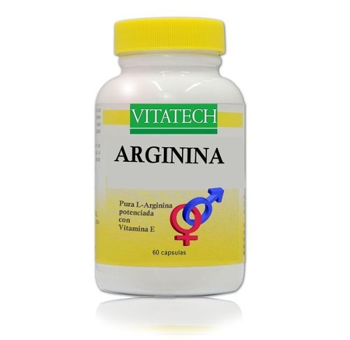 Arginina Oxido Nitrico 60 Capsulas - Energia Vigor