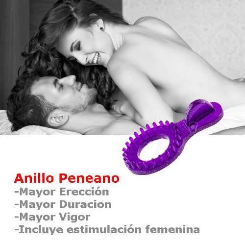 Anillo Peneano + Ereccion + Vigor + Pene Duro Sexo Masculino