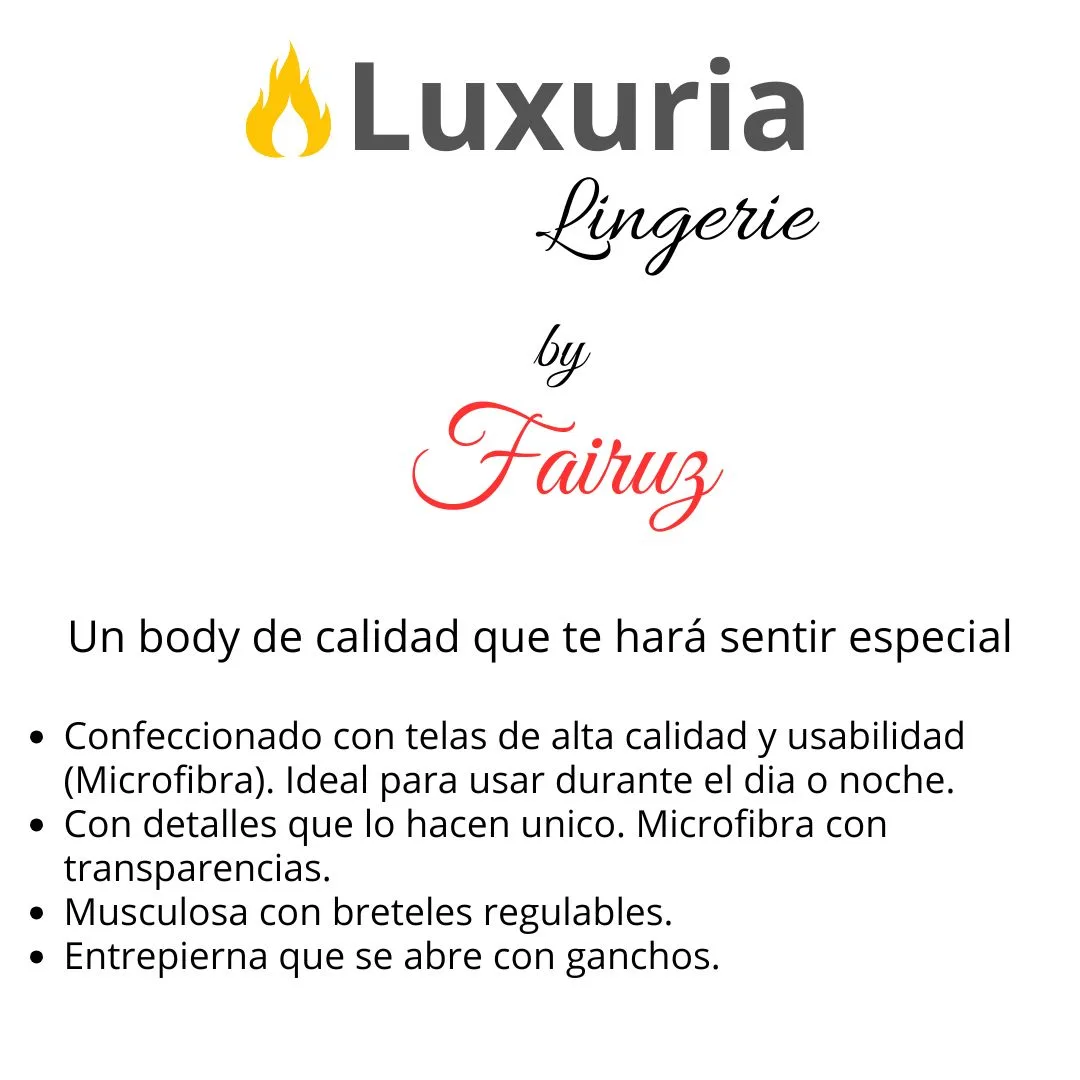 Body Musculosa Transparente Remera (art 5106) Talle 85 al 100 - Imagen 5