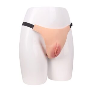 Protesis de Vagina Penetrable Silicona con Arnes