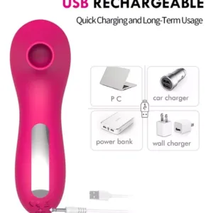 Succionador de Clitoris Femenino Simil Satisfyer USB: imagen 3