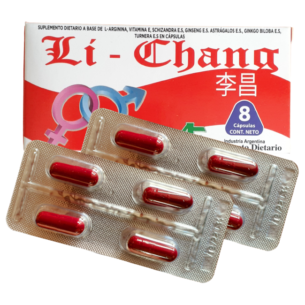 Li Chang 8 capsulas (1×8) – Vigor Masculino –