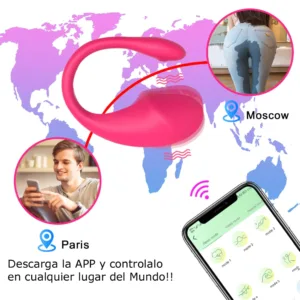Vibrador Huevo Bala Inalámbrico Remoto Control Celular App - Bluethoot: imagen 10