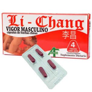 Li Chang 4 capsulas (1×4) – Vigor Masculino