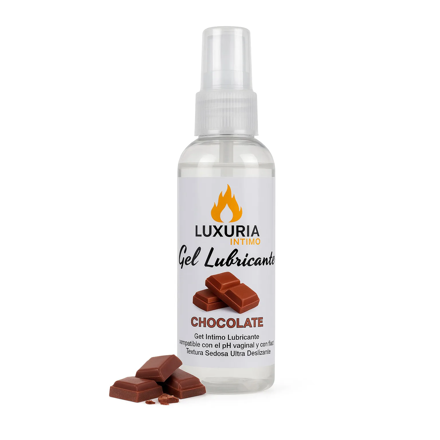 Gel Lubricante Luxuria Sabor Chocolate - 130cc