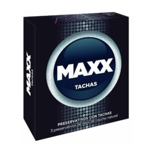 Maxx Tachas – caja x3 – Preservativo
