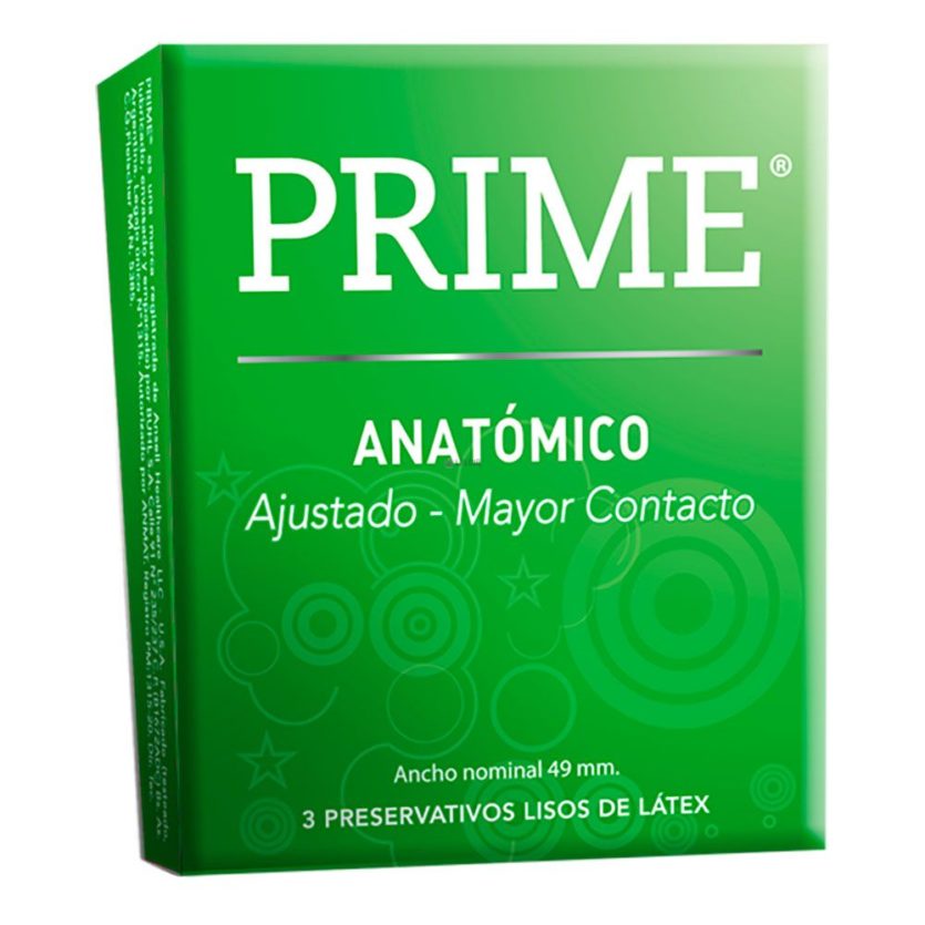 Prime Anatomico - caja x3 preservativos