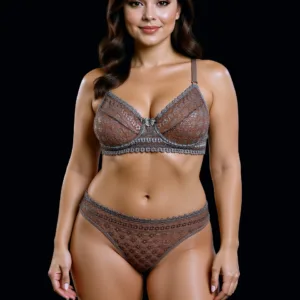 Conjunto Colaless Puntilla con Aro (art 5102) Talle 85 al 105: imagen 9